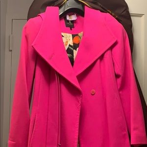 Ted baker pink coat
